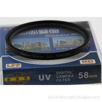 Wholesale 58mm Digital Camera Lens UV Filter,58mm UV Filter